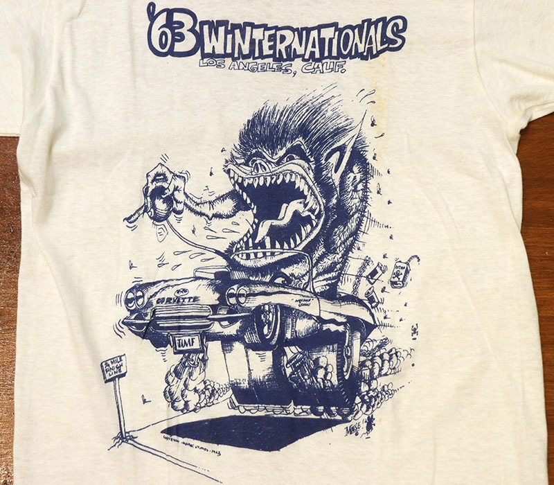 1960s DEAD STOCK , STANLEY MOUSE T-SH , Size M | NEW ITEM