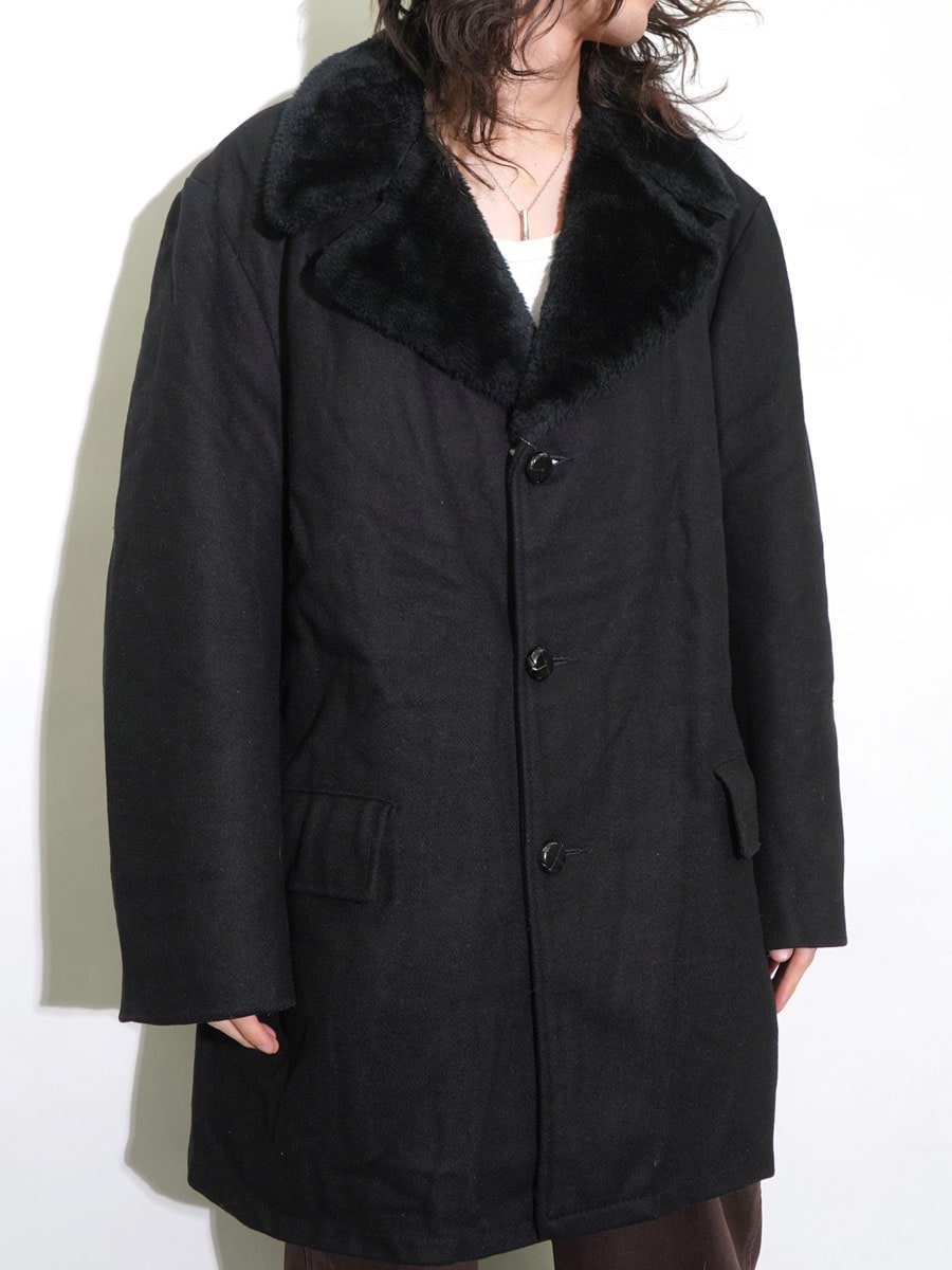 60s ギャングコート　ブラック 60's A. Pollak 裏ボア ギャングコート ブラック 表記(44) | すべての