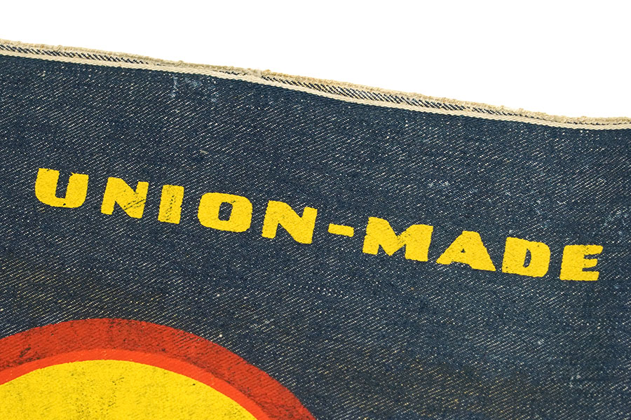 激レア】Lee デニムバナー Lee リー デニムバナー 木製額縁 看板 「激