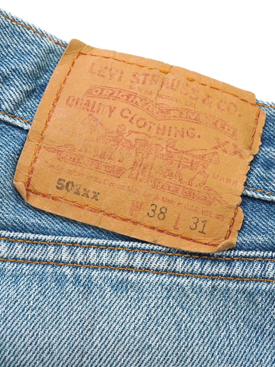 90's Levi's 501 デニムパンツ クラッシュ 表記(38x31) USA製