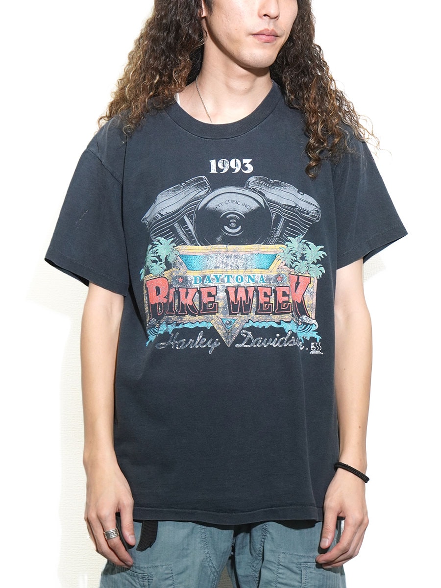 USA製　harley-davidson 90's tシャツ XL 両面プリント 90's HARLEY-DAVISON ''DAYTONA BIKE WEEK/ROBISON'' 両面