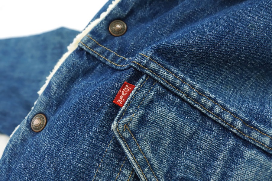 70's Levi's 70605 デニムボアJKT レアサイズ 表記(48)