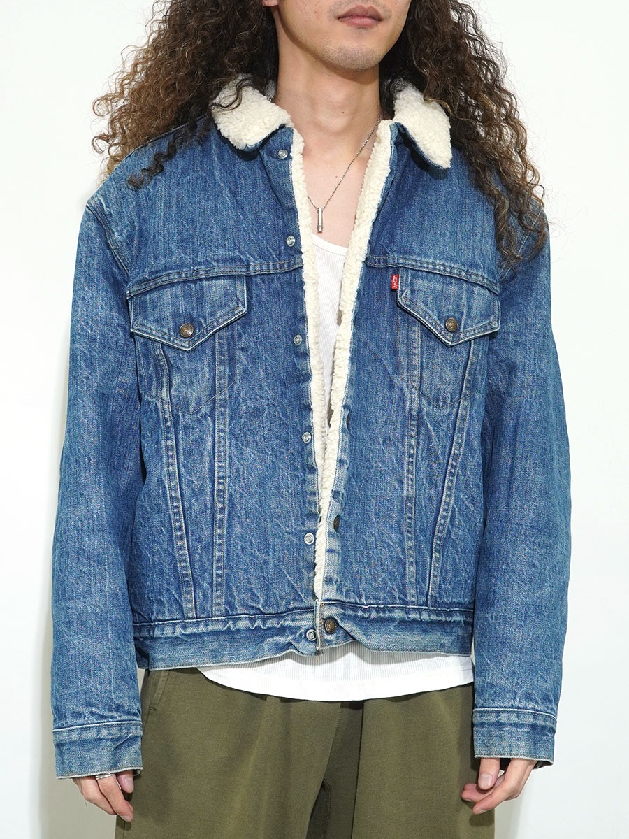 70's Levi's 70605 デニムボアJKT レアサイズ 表記(48) | SOLD OUT