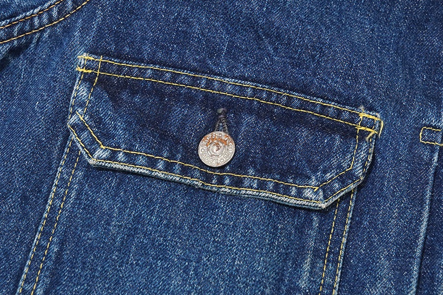50's Levi's 507XX デニムジャケット 良雰囲気 実寸(42位) ハギ付き