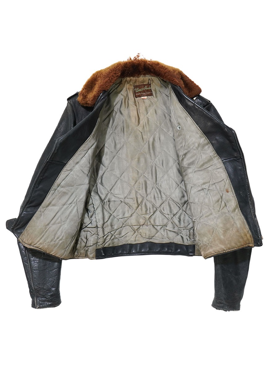 40'S～ BUCO PRODUCTS J-65 LEATHER JACKET (SIZE.38)