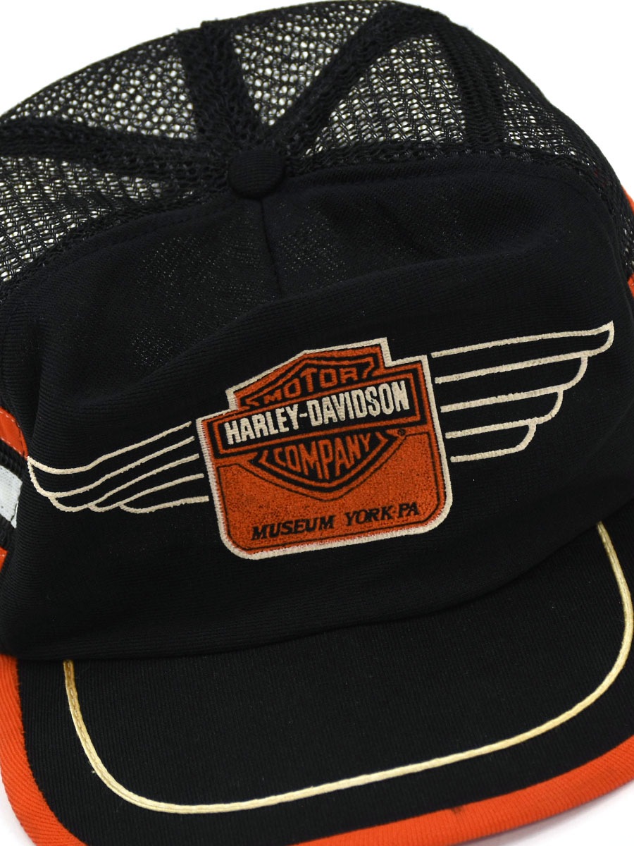 USA製 ''HARLEY-DAVIDSON'' 6パネル メッシュキャップ | すべて