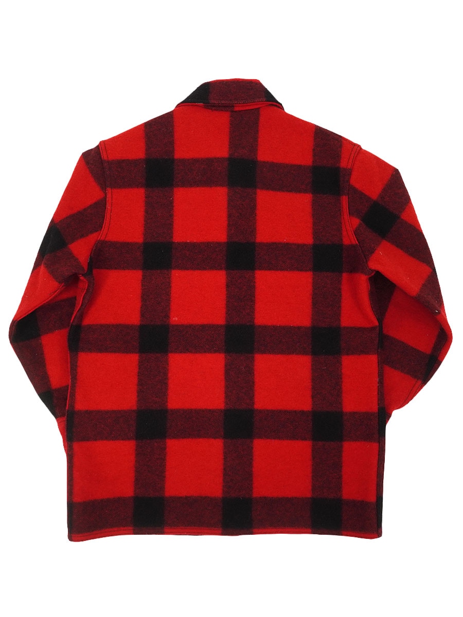 USA製 FILSON 赤黒バッファローチェック ウールマッキーノジャケット