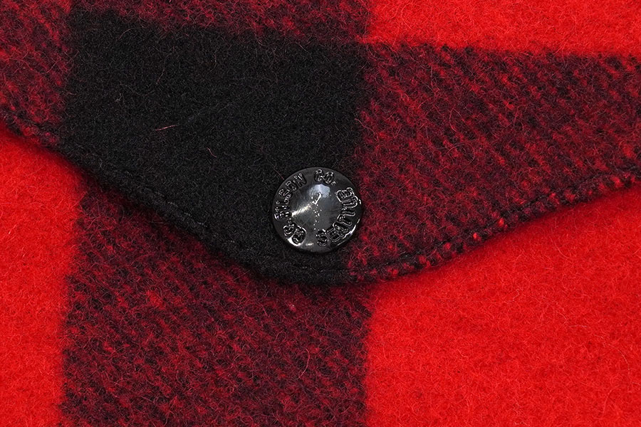 USA製 FILSON 赤黒バッファローチェック ウールマッキーノジャケット