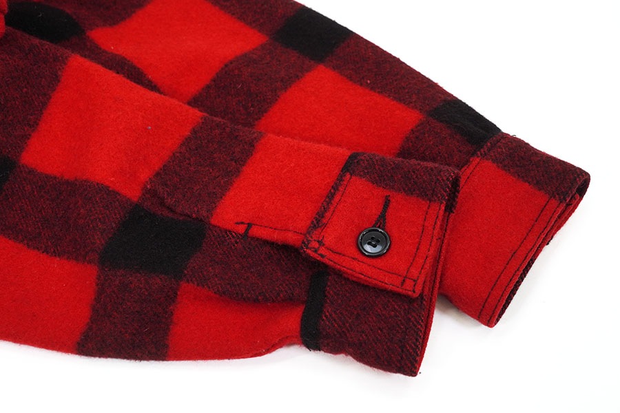 USA製 FILSON 赤黒バッファローチェック ウールマッキーノジャケット