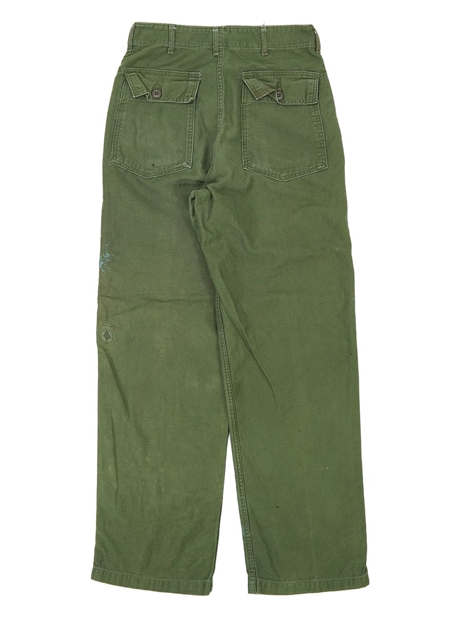 米軍実物 ベイカーパンツ ボタンフライ 44x31 実寸40x28 60s 米軍実物 ベイカーパンツ ボタンフライ 44x31 実寸40x28 60s