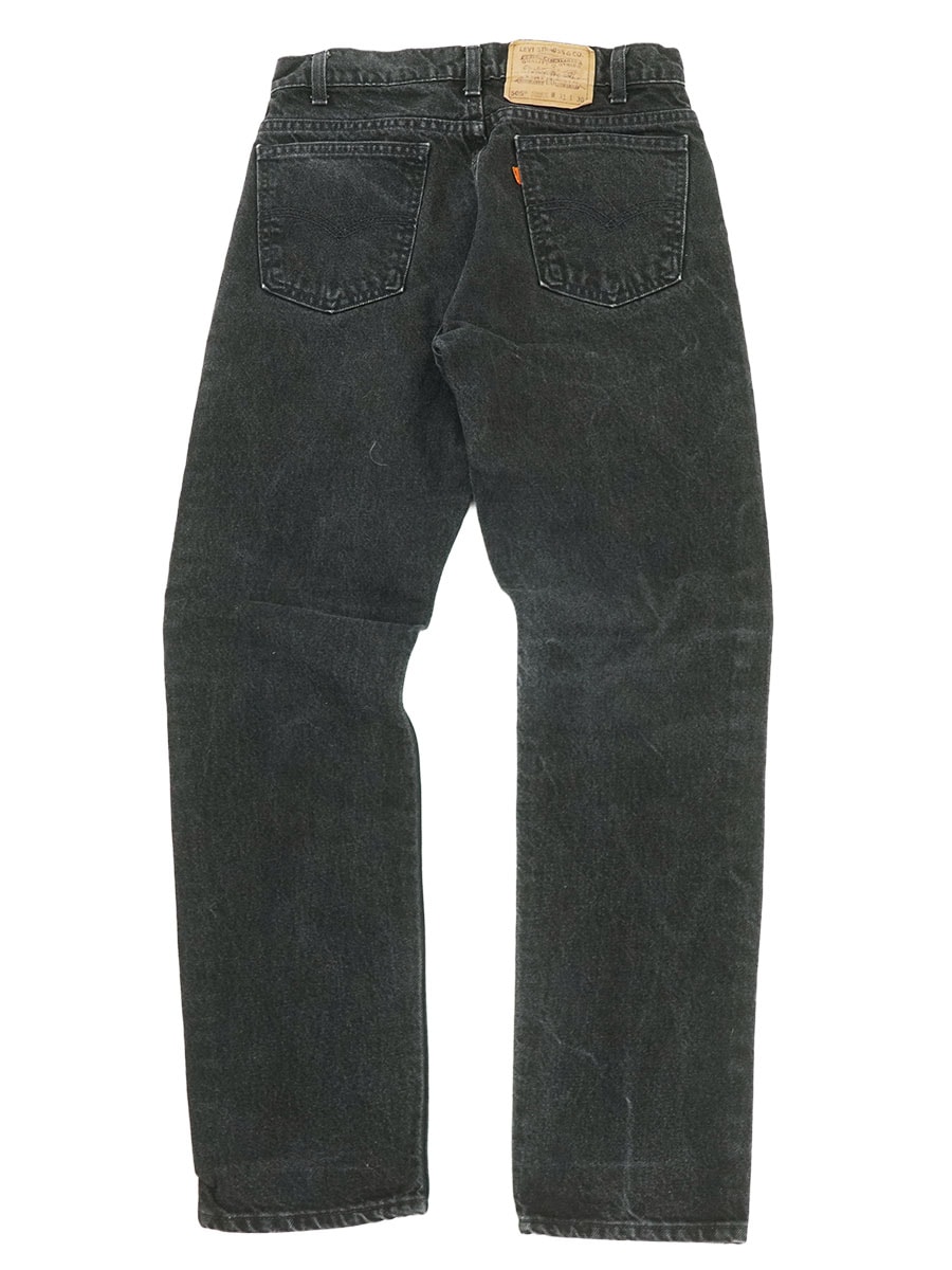 90'S LEVI'S 505 BLACK JEANS (SIZE. W31 L30) MADE IN USA | NEW ITEM
