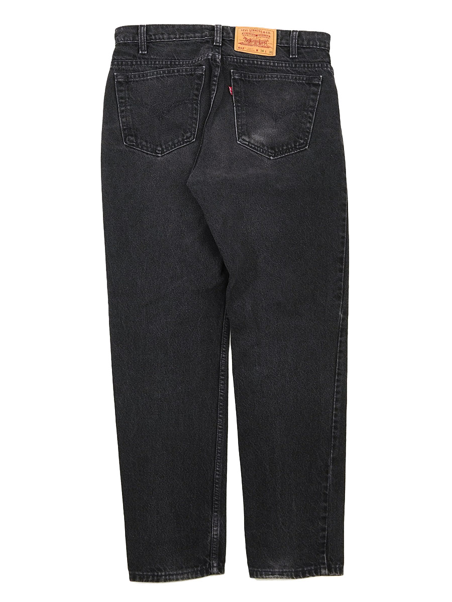 00's LEVI'S 512 ブラックデニムパンツ 表記(W34 L30) CANADA製