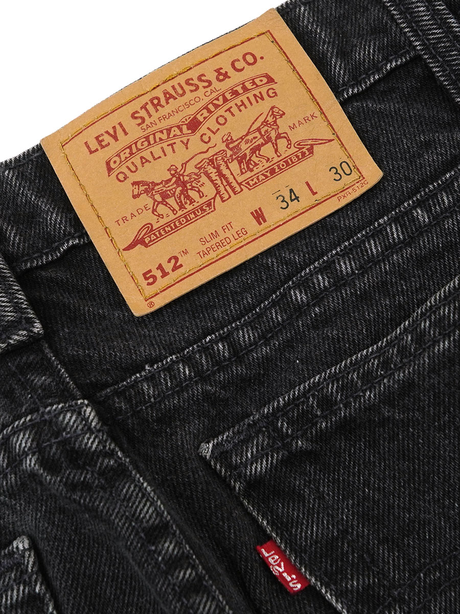 00's LEVI'S 512 ブラックデニムパンツ 表記(W34 L30) CANADA製
