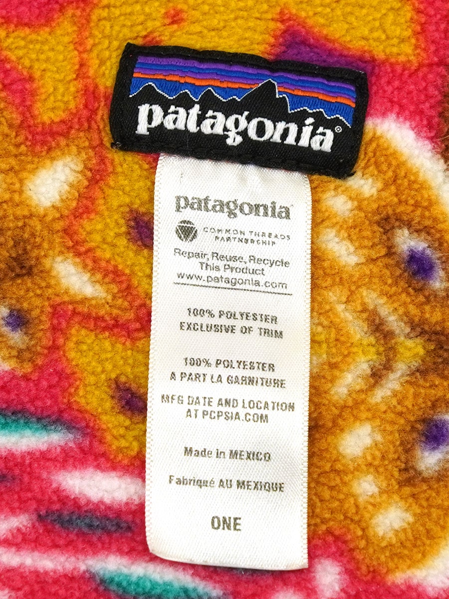 13 パタゴニア シンチラブランケット 総柄 表記(ONE) | NEW ITEM