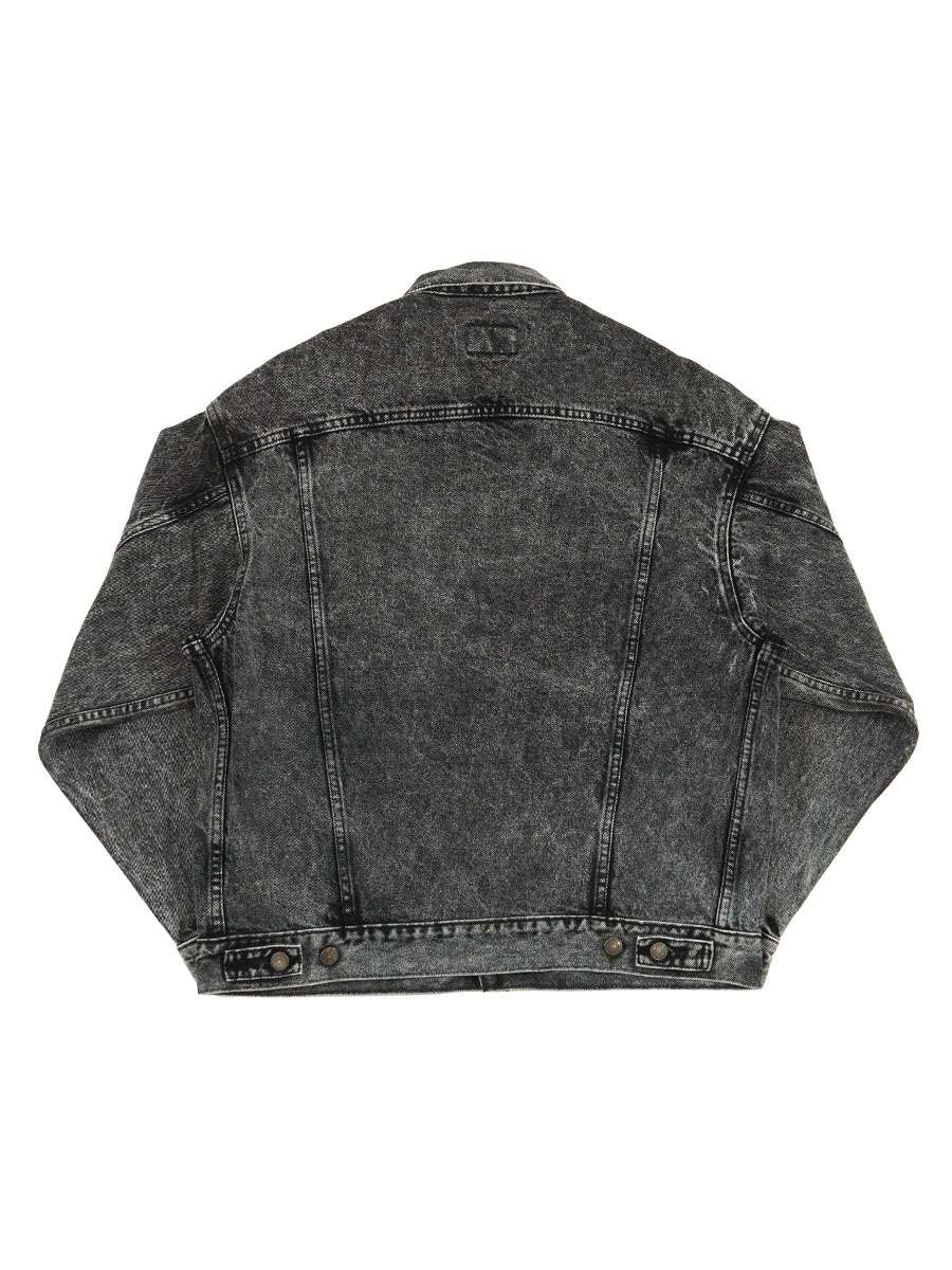 80s Levis 70507 アシッド ブラック デニム ジャケット L 80's～ LEVI'S 70507 アシッドブラック デニムジャケット 表記(M) USA