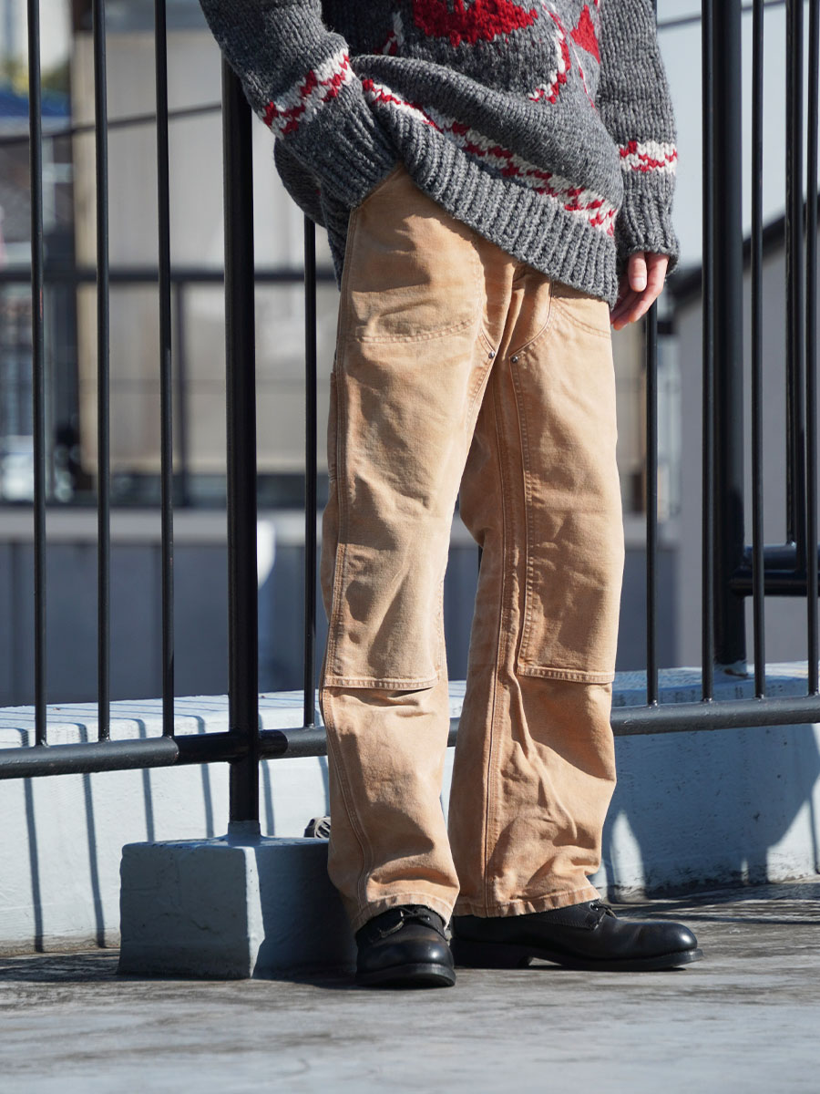 POLO COUNTRY ダブルニー ダックペインターパンツ ブラウン 表記(32/30