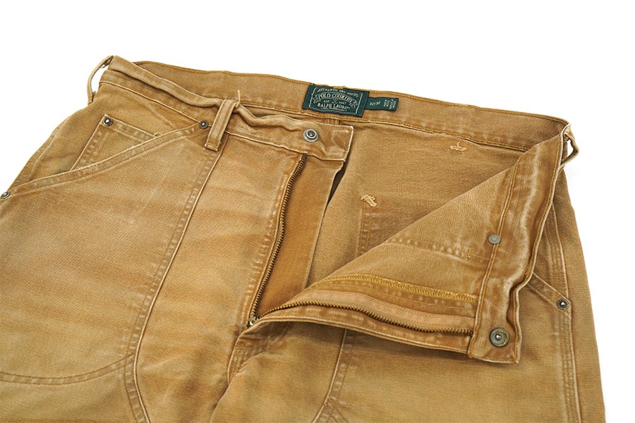 POLO COUNTRY ダブルニー ダックペインターパンツ ブラウン 表記(32/30