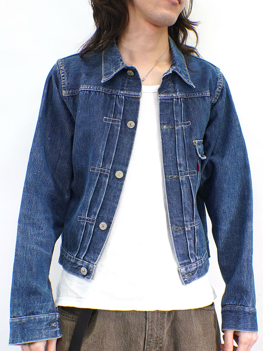 め*ま様 Levi's Lot 506 デニムジャケット サイズ36 50's Levi's 506XX デニムジャケット 良雰囲気 スライドバックル 実寸