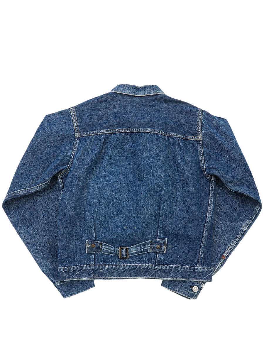50's Levi's 506XX デニムジャケット 良雰囲気 スライドバックル 実寸