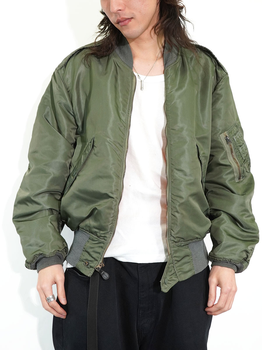 60's U.S. AIR FORCE L2-B MIL-J-7448F フライトジャケット 表記(LARGE