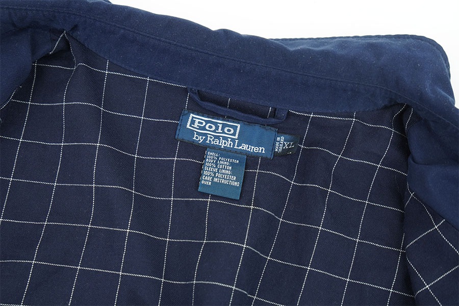 【美品】Polo by Ralph Lauren スウィングトップ チェック POLO by Ralph Lauren スウィングトップ チェック柄ライナー 襟