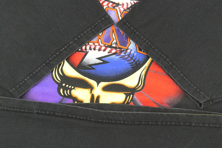90's Hanes グレイトフル・デッド ''GIANTS'' プリントTシャツ ブラック 表記(XXL)