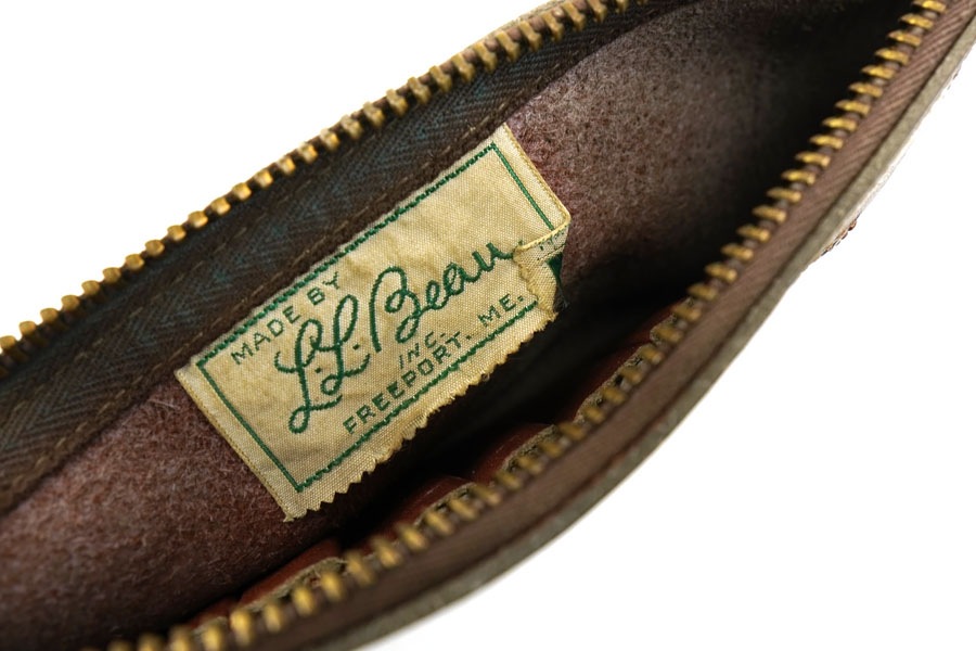 60'S L.L.BEAN LEATHER BULLET POUCH 