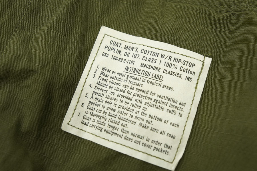 69's U.S.ARMY ファティーグJKT 4th 表記(MEDIUM-SHORT) DEAD