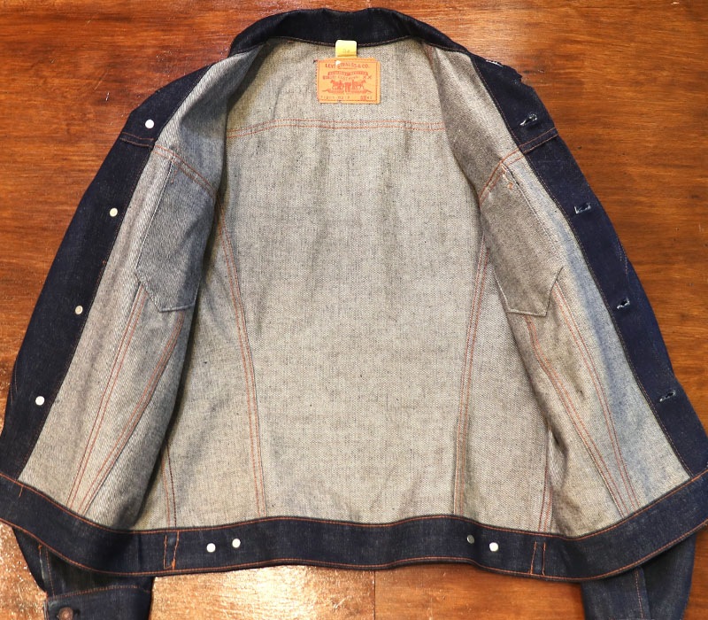 1960s LEVIS 71205E , BIG PATCH , NO WASH , Size 40