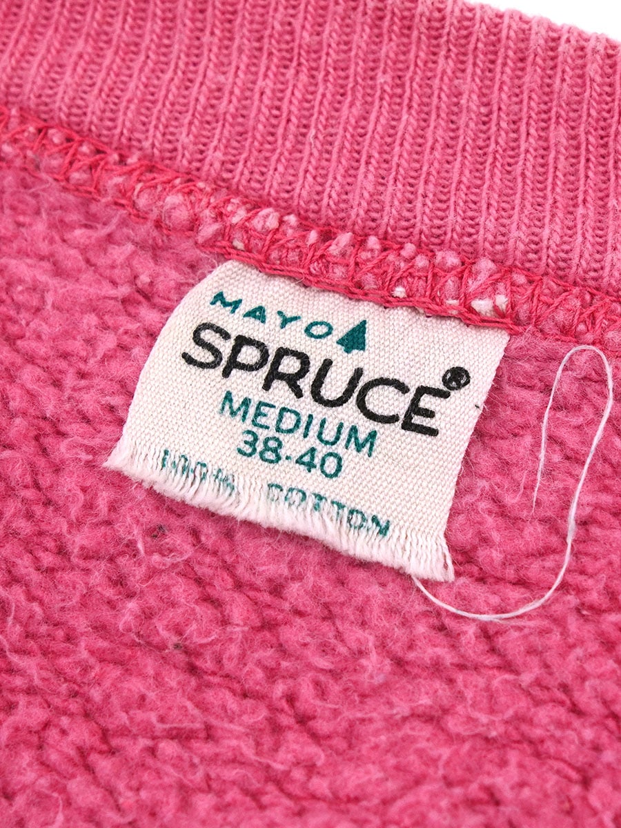 60's SPRUCE ''チャーリー・ブラウン'' 両面染み込みプリント ラグラン