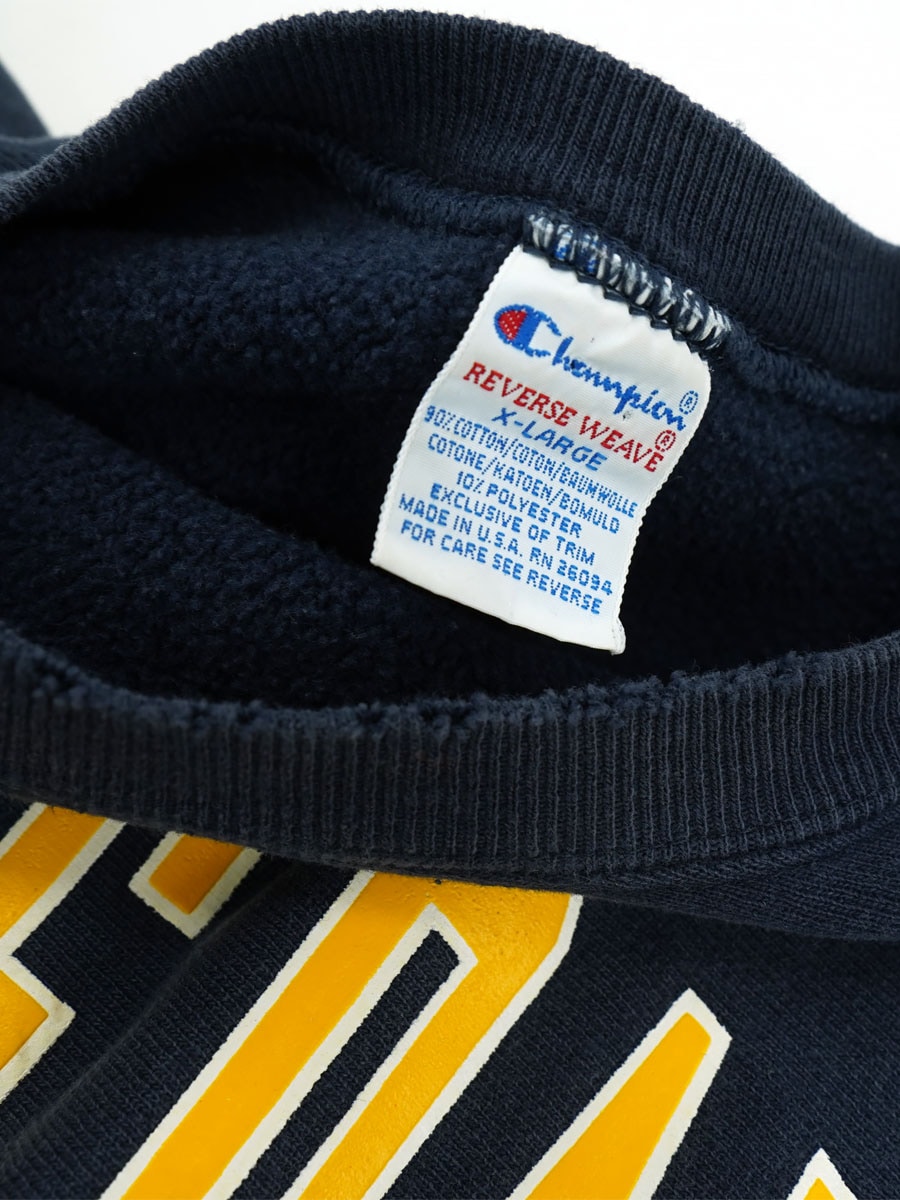 90'S CHAMPION REVERSE WEAVE CRUE ''NOTRE DAME'' (SIZE. X LARGE