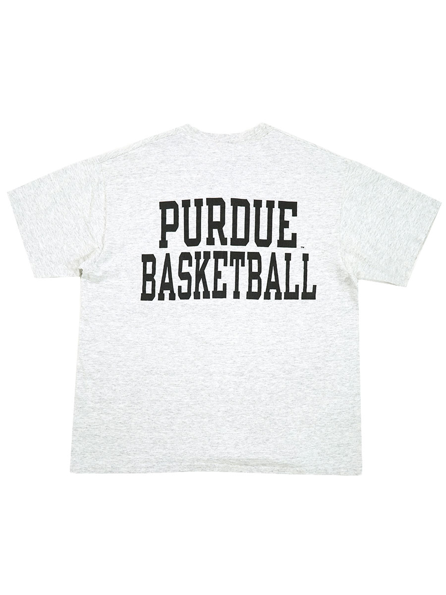 80's チャンピオン ''PURDUE BASKETBALL'' 両面プリントTシャツ 表記(L) USA製