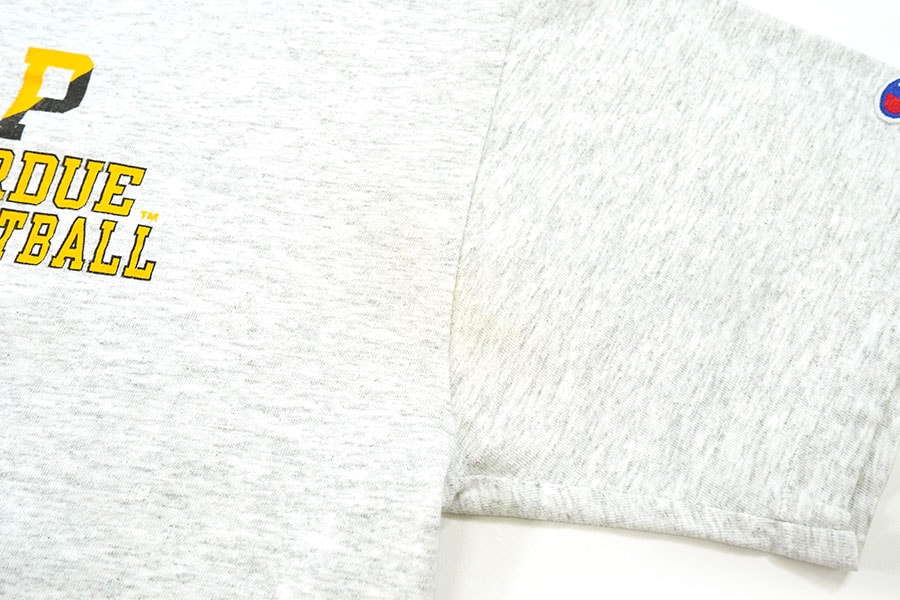 80's チャンピオン ''PURDUE BASKETBALL'' 両面プリントTシャツ 表記(L) USA製