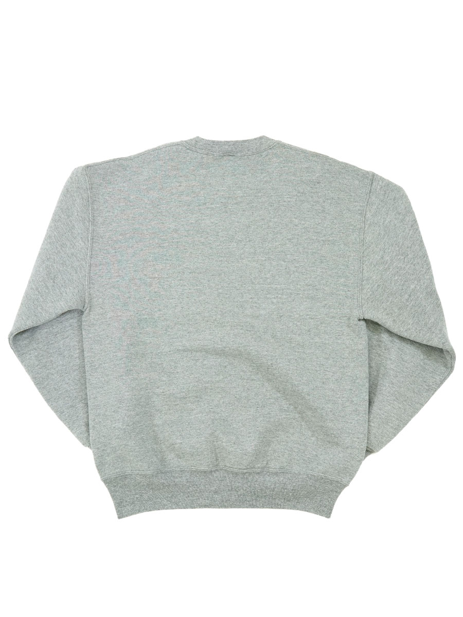 90's RUSSELL ATHLETIC 前V 無地スウェット グレー 表記(L) USA製