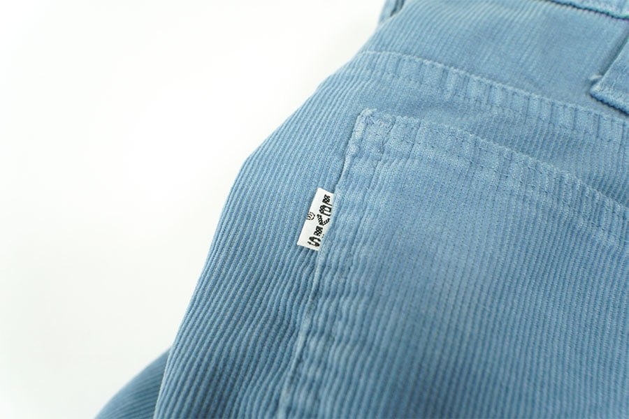 80's Levi's 519 コーデュロイパンツ ライトブルー 表記(30x31