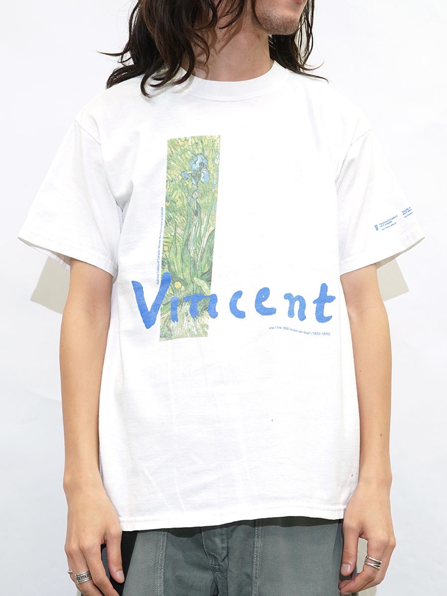 00's GILDAN フィンセント・ファン・ゴッホ ''Vincent/Iris'' アートT