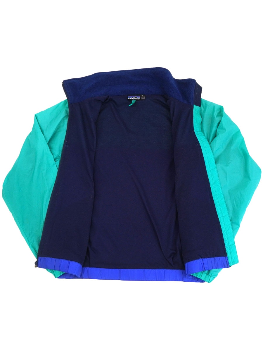 '90 PATAGONIA FEATHER WEIGHT JACKET CARIBBEAN/LOYAL (SIZE.SMALL)
