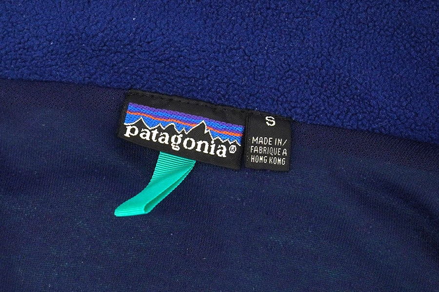 '90 PATAGONIA FEATHER WEIGHT JACKET CARIBBEAN/LOYAL (SIZE.SMALL)