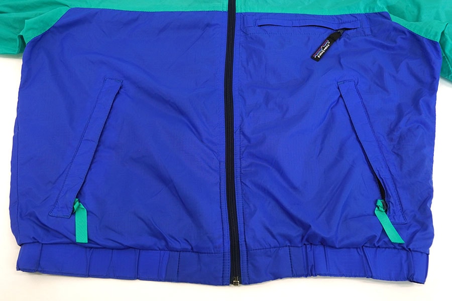 '90 PATAGONIA FEATHER WEIGHT JACKET CARIBBEAN/LOYAL (SIZE.SMALL)