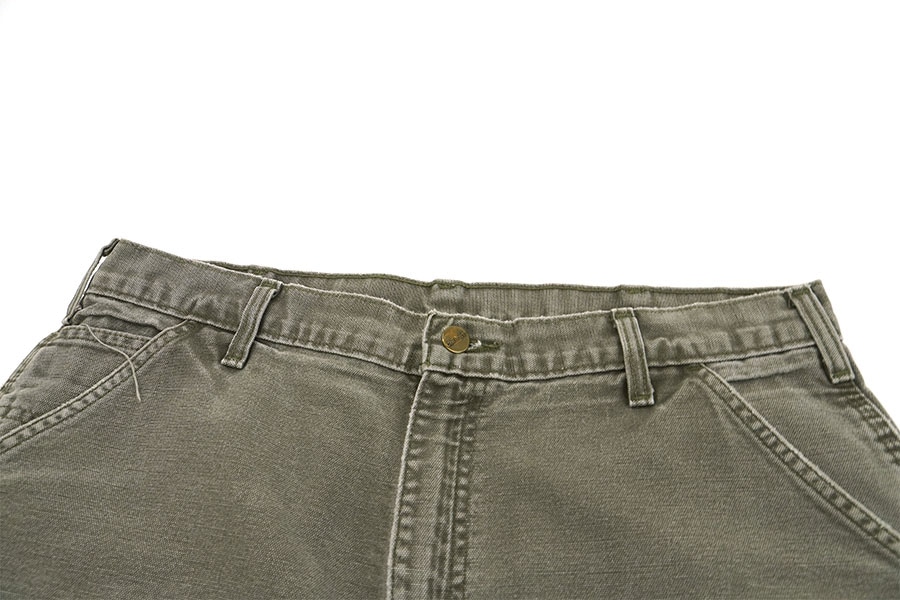 Carhartt モスグリーン ダック ペインター パンツ カーハート ワーク Carhartt カーハート Dungaree fit ダック地 ペインターパンツ