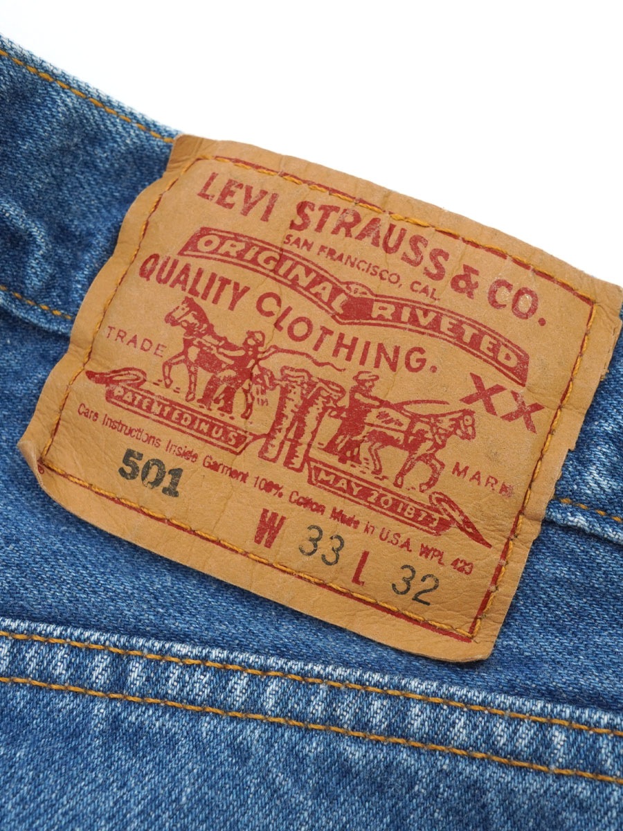 90'S LEVI'S 501 JEANS (SIZE.W33 L32) MADE IN USA | NEW ITEM