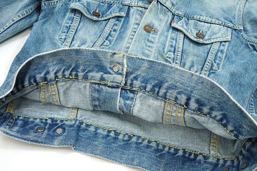 60's Levi's 557XX BIG-E デニムジャケット 良色落ち 実寸(36位