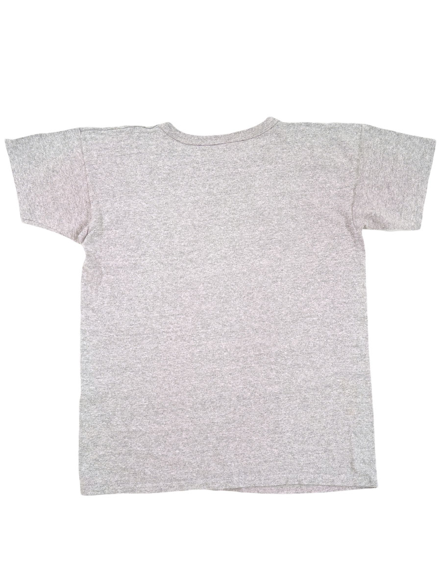 80's トリコタグ チャンピオン 杢ピンク スクリプトロゴ Tシャツ 表記(L) USA製