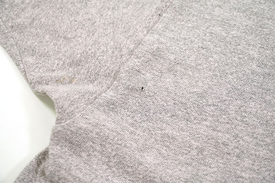 80's トリコタグ チャンピオン 杢ピンク スクリプトロゴ Tシャツ 表記(L) USA製