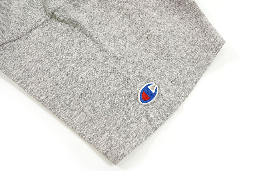 80's トリコタグ チャンピオン 杢ピンク スクリプトロゴ Tシャツ 表記(L) USA製