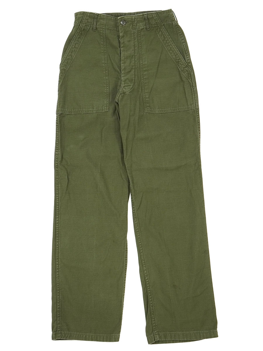 61's U.S.ARMY 初期 ベイカーパンツ ボタンフライ 表記(SMALL-LONG