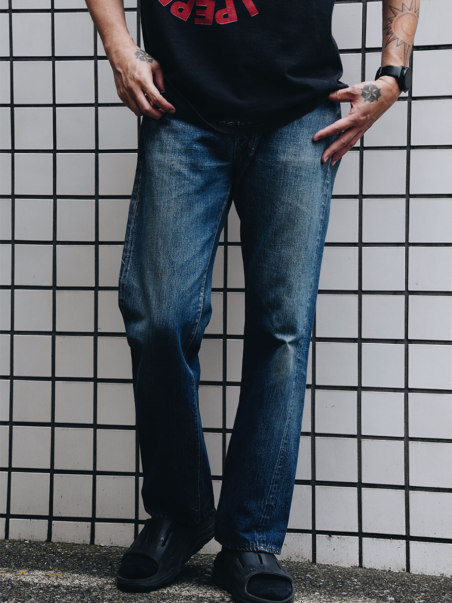 50'S LEVI'S 501ZXX (APPROX.W32 L31) LEATHER PATCH