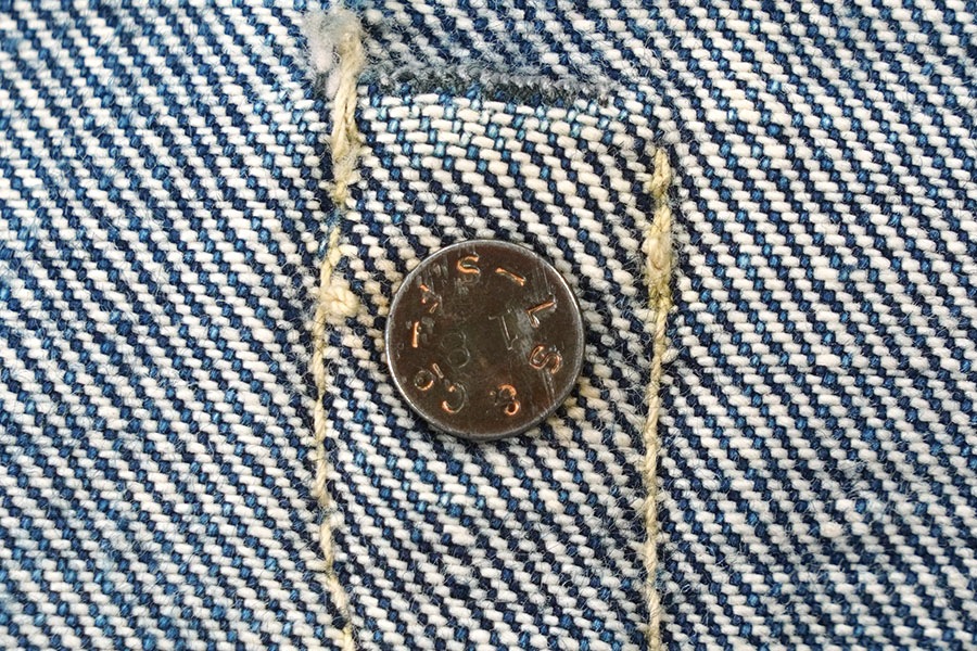 50'S LEVI'S 501ZXX (APPROX.W32 L31) LEATHER PATCH