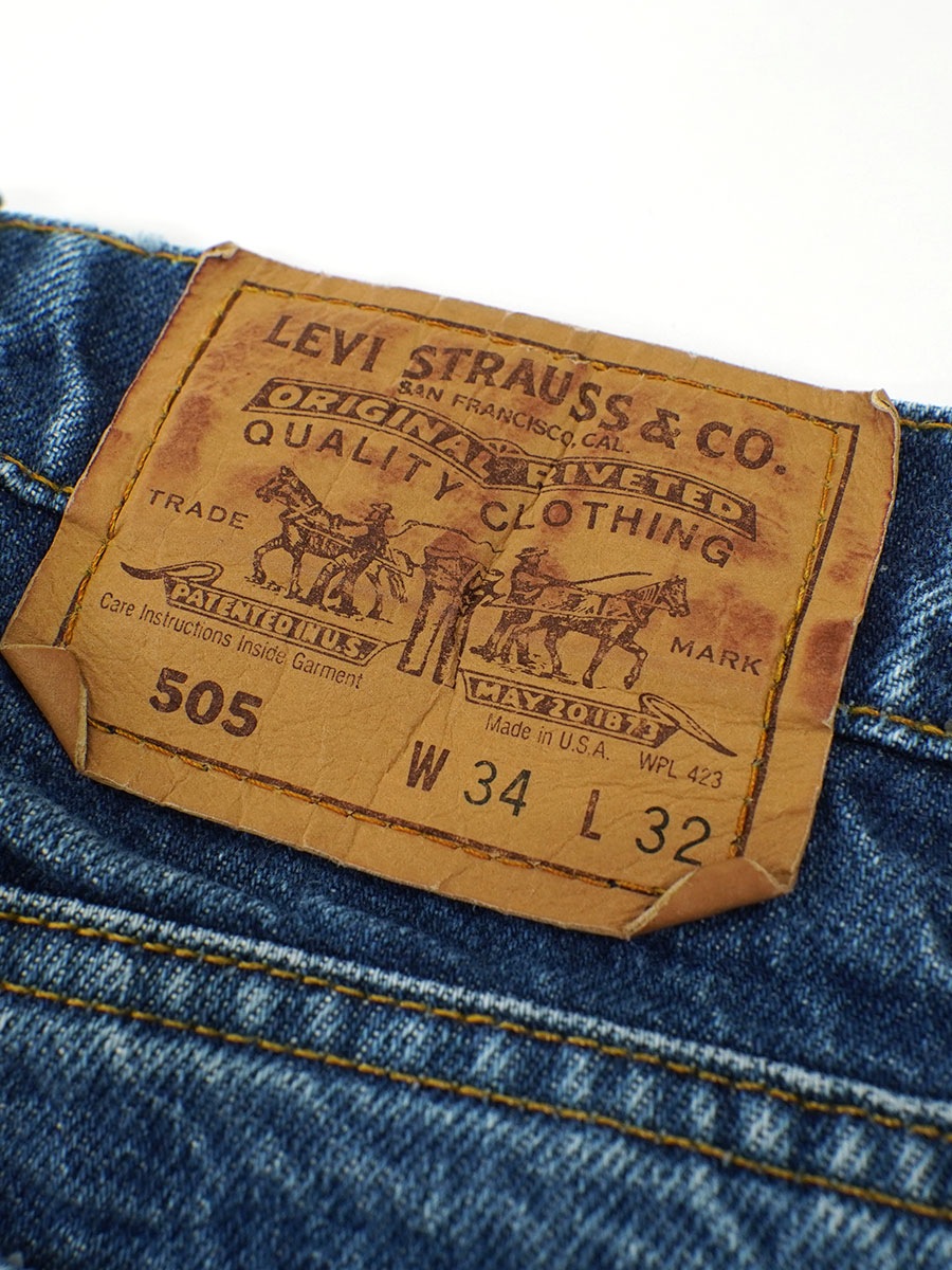 90's Levi's 505 オレンジタブ デニムパンツ 良雰囲気 表記(34ｘ32) USA製