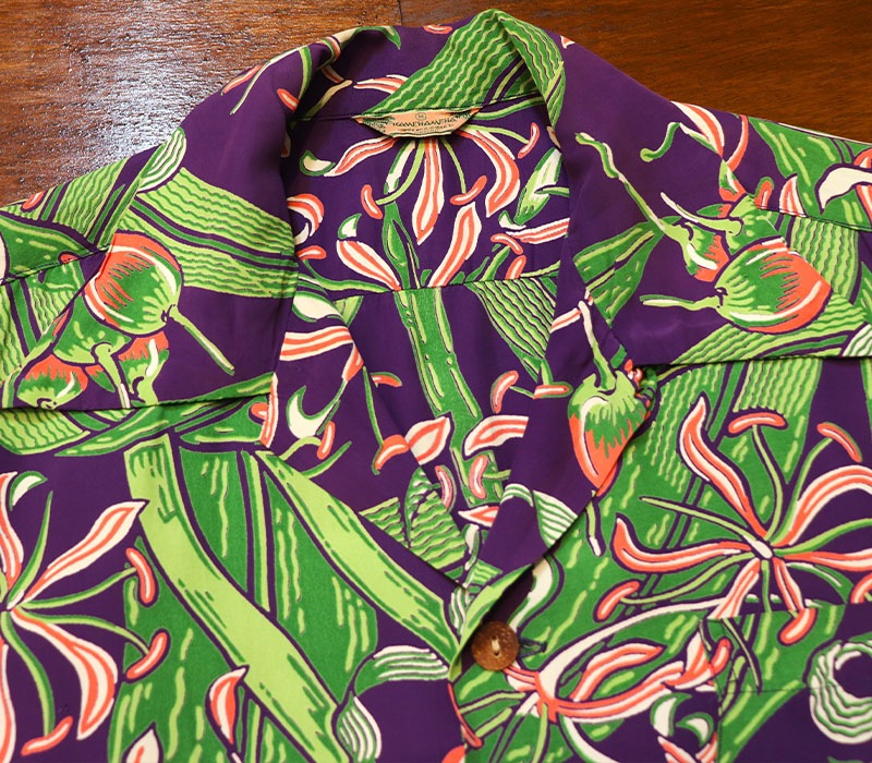 1940s HAWAIIAN SHIRT , Size M